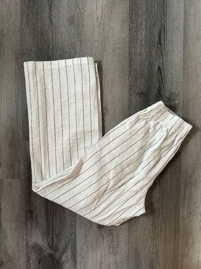 🌻 Striped High Waist Cotton Pants 🌻